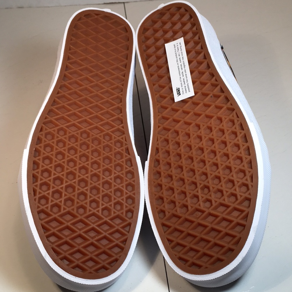 NWT Vans Old Skool Low Top in Rose/Animal/Checkers Women’s 7 - Picture 7 of 9
